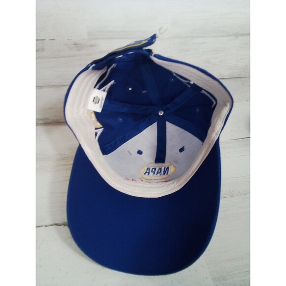 Napa Racing Michael Waltrip 55 Toyota/Cap Blue And Yellow - Picture 12 of 12